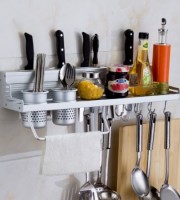 Multifunction Cooking Tools Storage Rack Holder Kitchen Organizer